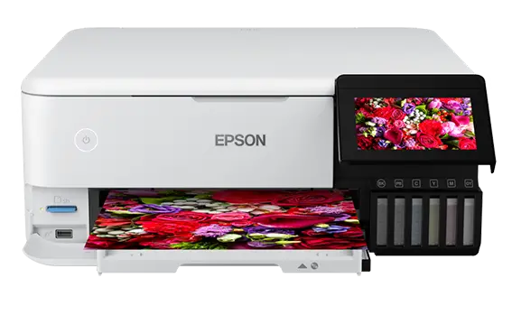 מדפסת ‏הזרקת דיו ‏פוטו Epson EcoTank Photo L8160