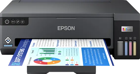 מדפסת ‏הזרקת דיו ‏EPSON EcoTank L11050 A3 Wi-Fi