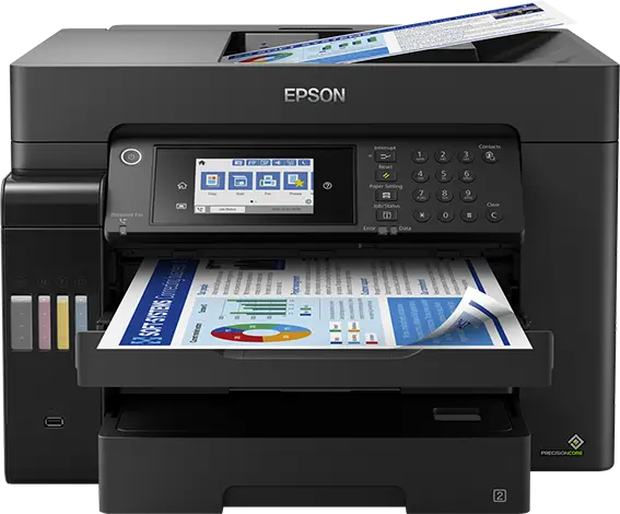מדפסת ‏הזרקת דיו רב תכליתית ‏EPSON EcoTank L15160