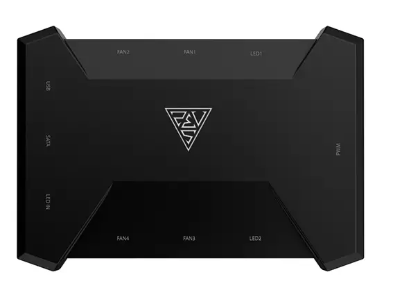 סט 3 מאווררים למארז GAMDIAS AEOLUS P2-1203U ARGB שחור + בקר תמונה 3