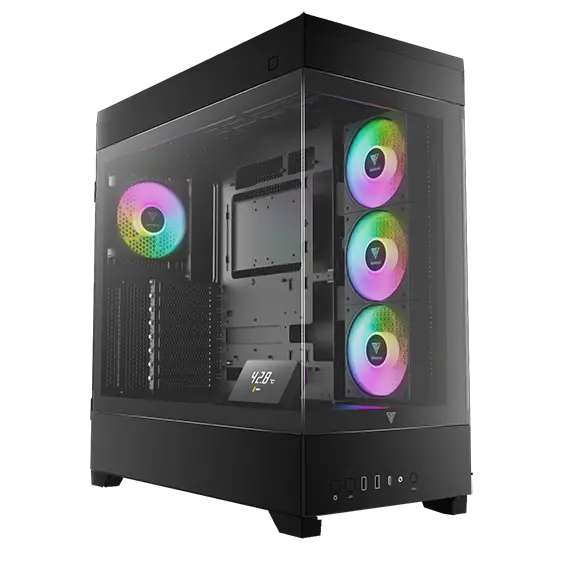 מארז מחשב אקווריום GAMDIAS ATLAS P1 שחור