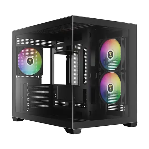 מארז מחשב רחב GAMDIAS AURA GC10M ARGB שחור