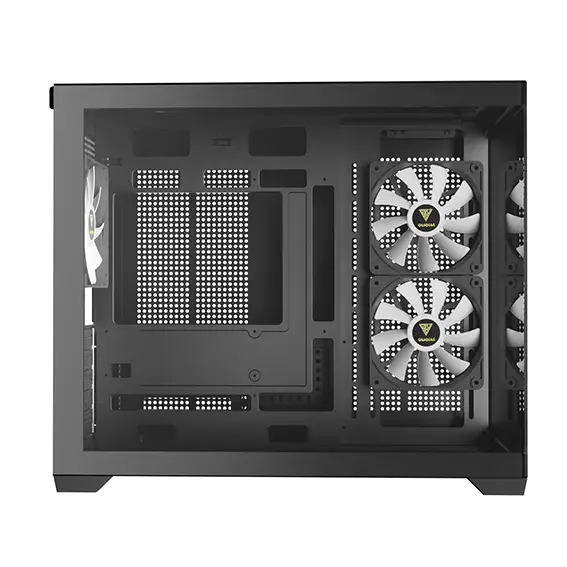 מארז מחשב רחב GAMDIAS AURA GC10M ARGB שחור תמונה 4