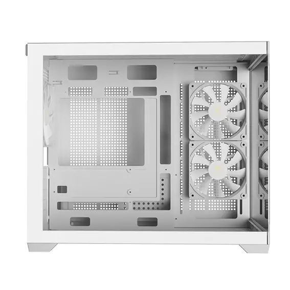 מארז מחשב רחב GAMDIAS AURA GC10M ARGB WH לבן תמונה 4