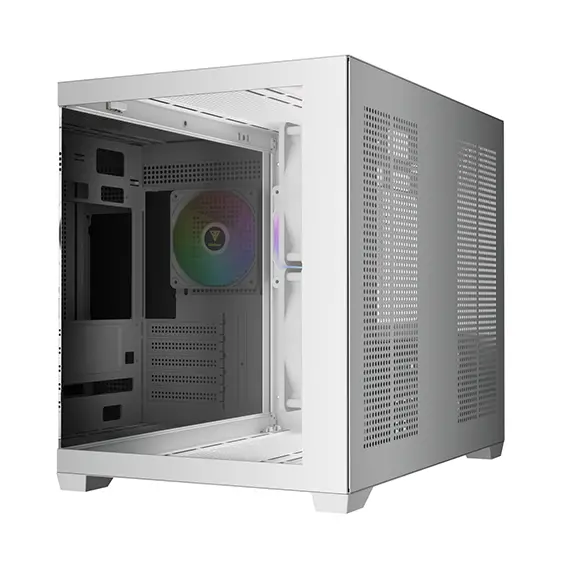 מארז מחשב רחב GAMDIAS AURA GC10M ARGB WH לבן תמונה 5