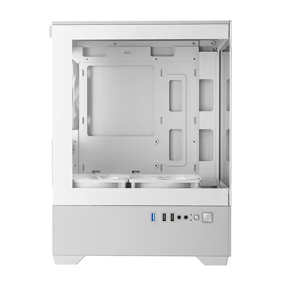 מארז מחשב GAMDIAS AURA GC9M WH ARGB לבן תמונה 5