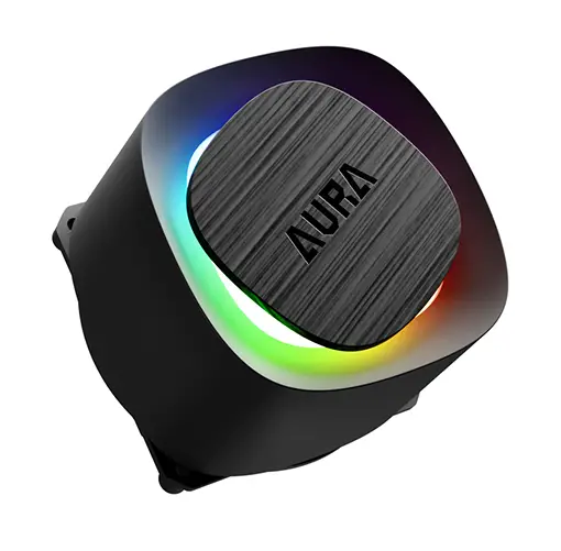 קירור נוזלי למעבד GAMDIAS AURA GL240 V2 שחור תמונה 4