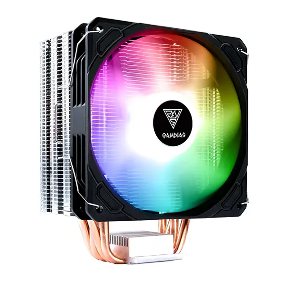 קירור אוויר למעבד GAMDIAS BOREAS E1-410 ARGB שחור
