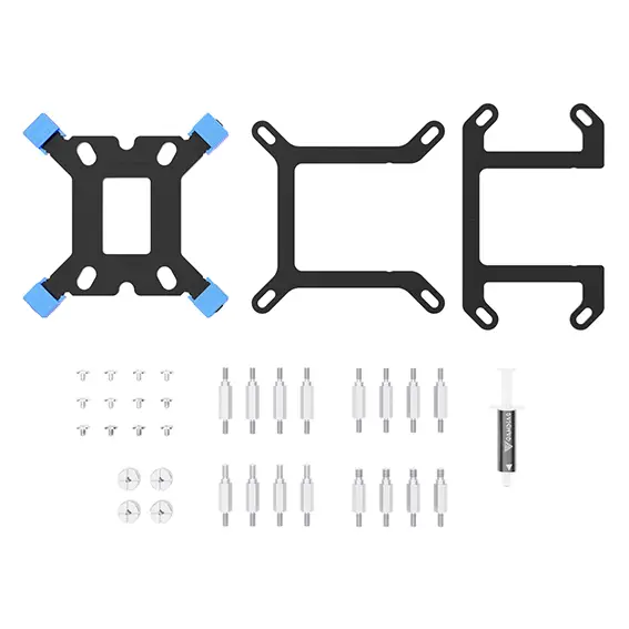 קירור נוזלי למעבד GAMDIAS CHIONE E4-420 לבן תמונה 5