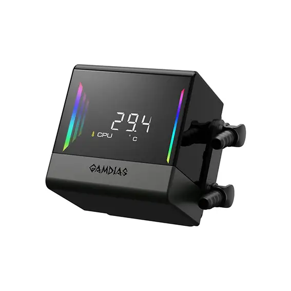 קירור נוזלי למעבד GAMDIAS CHIONE E4-420 שחור תמונה 2
