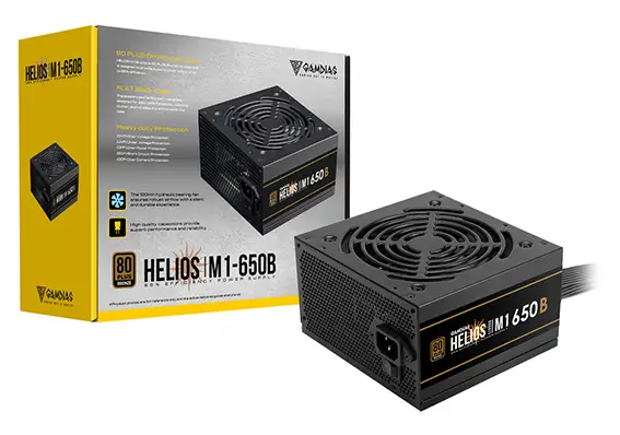 ספק כח GAMDIAS HELIOS M1-650B 650W