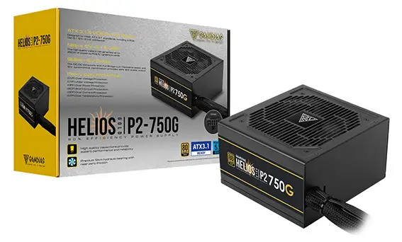 ספק כח GAMDIAS HELIOS P2-750G 750W