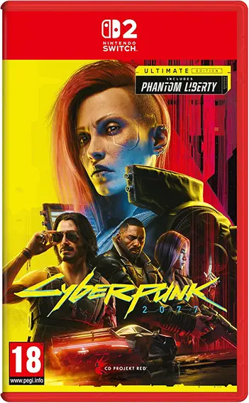 משחק CYBERPUNK 2077 ULTIMATE EDITION SWITCH 2