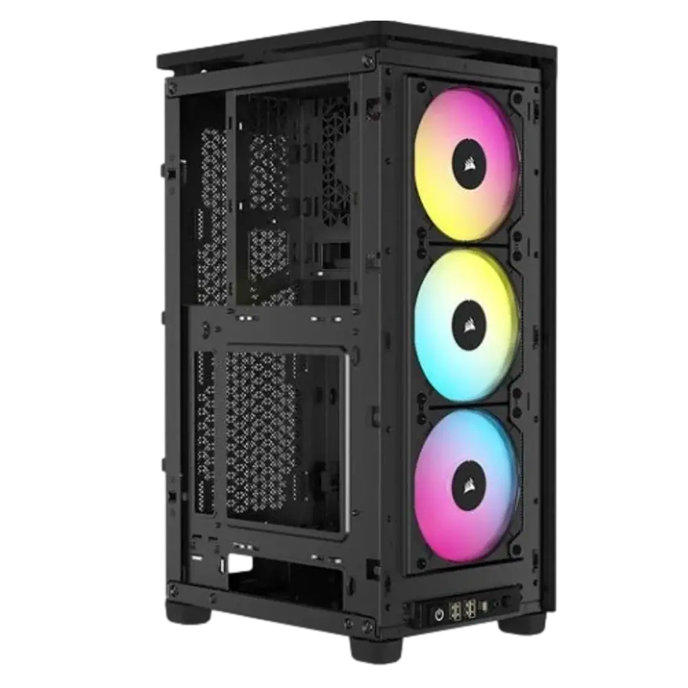מארז למחשב CORSAIR 2000D RGB Black AIRFLOW Mini-ITX שחור