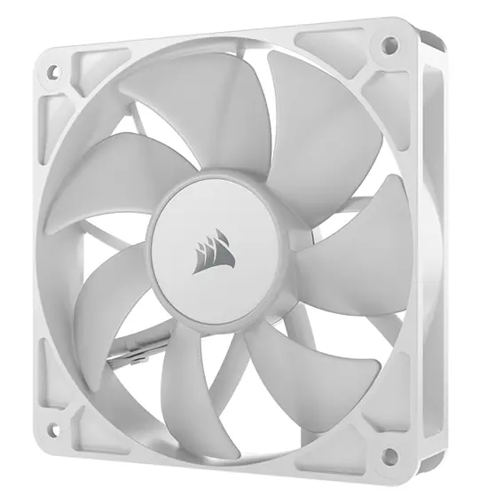 מאוורר למארז CORSAIR RS120 ARGB 1X FAN לבן תמונה 3
