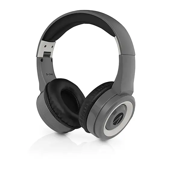אוזניות אלחוטיות לנינטנדו STEALTH S-One Stereo Gaming אפור