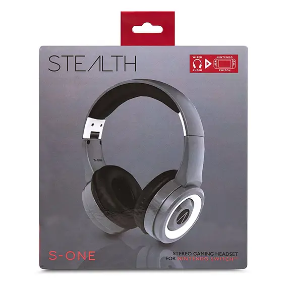 אוזניות אלחוטיות לנינטנדו STEALTH S-One Stereo Gaming אפור תמונה 4