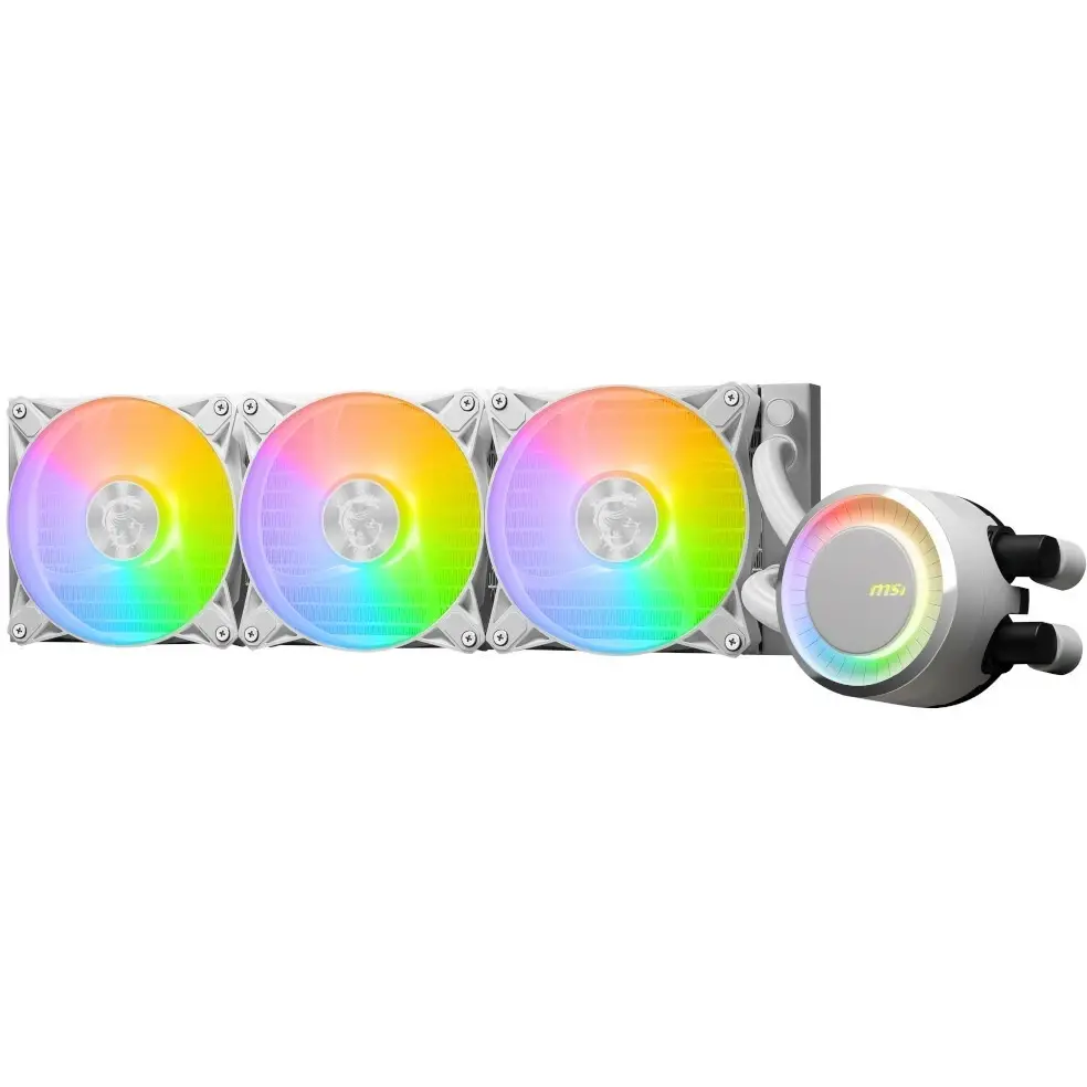 קירור נוזלי MSI MAG CORELIQUID E360 לבן תמונה 3
