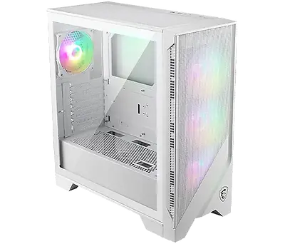 מארז לגיימינג MSI MAG FORGE 320R AIRFLOW לבן תמונה 2