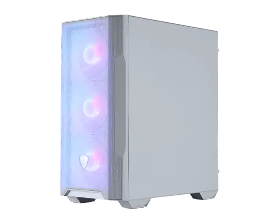 מארז לגיימינג MSI MAG FORGE M100R WHITE לבן תמונה 2