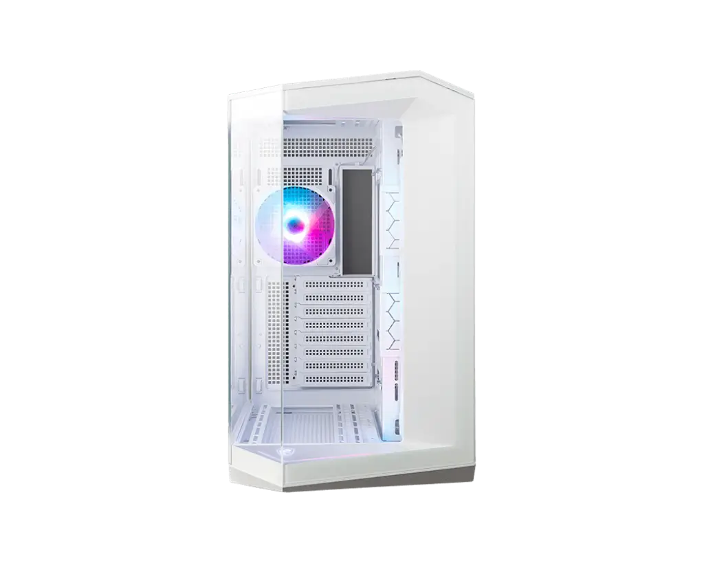 מארז לגיימינג MSI MAG PANO 100R PZ לבן תמונה 2