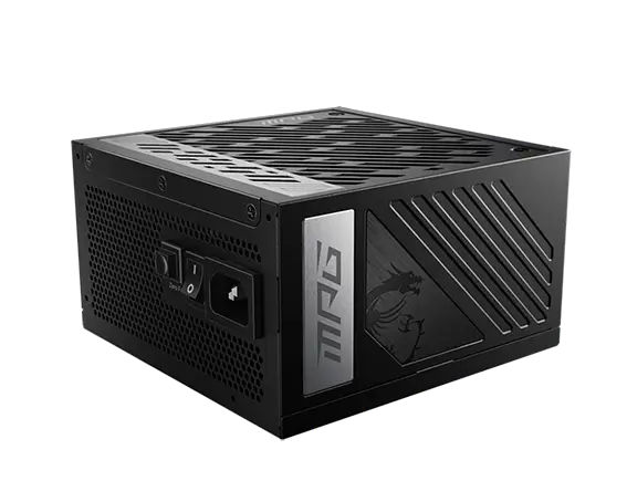ספק כח MSI MPG A1000G PCIE5 80+ GOLD שחור תמונה 2