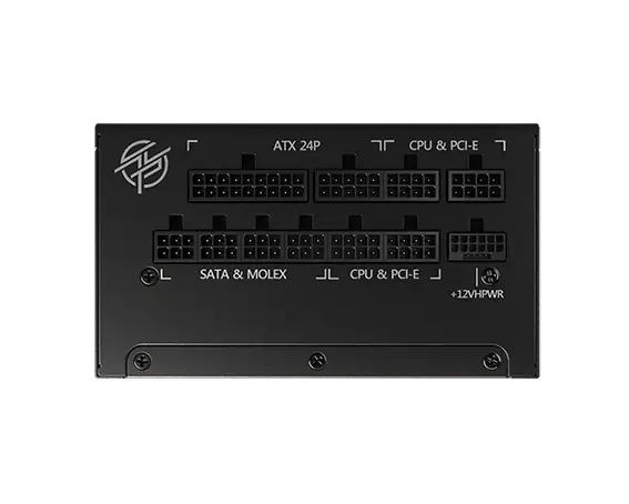 ספק כח MSI MPG A1000G PCIE5 80+ GOLD שחור תמונה 4