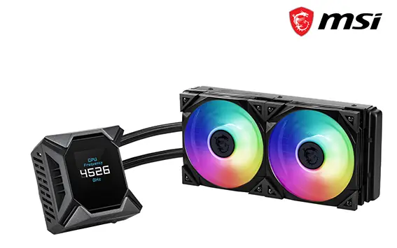 קירור נוזלי למעבד MSI MPG CORELIQUID K240 V2 שחור תמונה 2