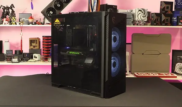 מארז לגיימינג MSI MPG VELOX 300R AIRFLOW PZ שחור תמונה 4
