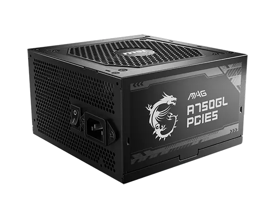 ספק כח MSI MAG A750GL PCIE5 750W 80+ GOLD תמונה 2