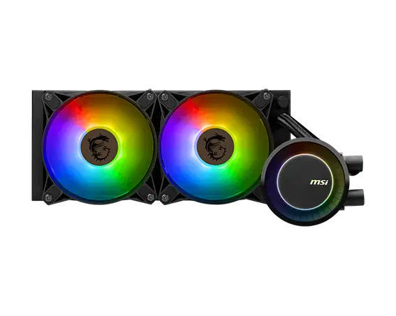 קירור נוזלי למעבד MSI MAG CORELIQUID E240 שחור תמונה 2