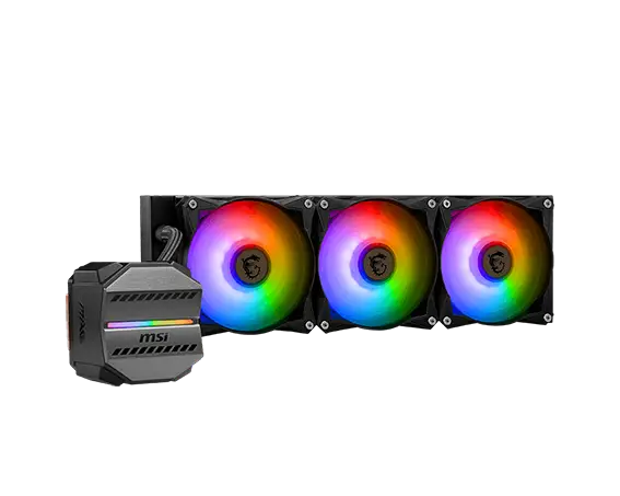 קירור נוזלי למעבד MSI MAG CORELIQUID M360 שחור תמונה 3