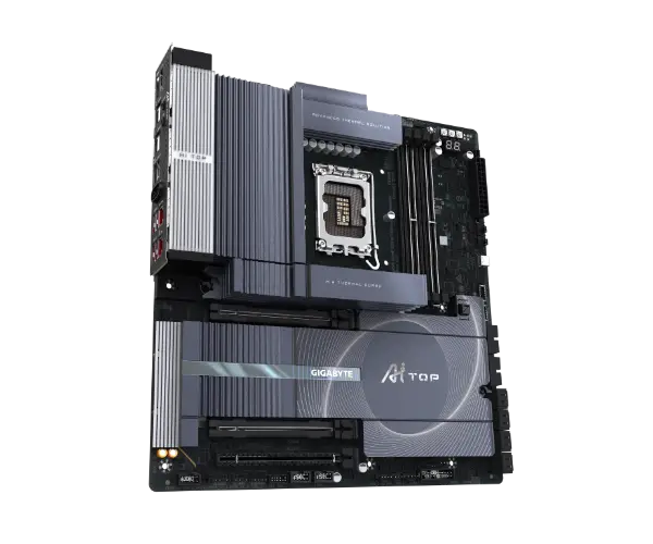 לוח אם Gigabyte Z890 AI TOP DDR5 10GB LAN Thunderbolt 5 WIFI7 תמונה 3