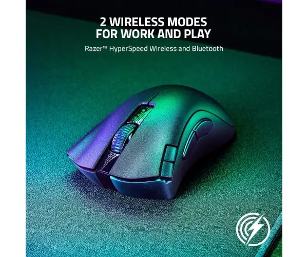 עכבר גיימינג אלחוטי Razer DeathAdder V2 X HyperSpeed Wireless שחור תמונה 3