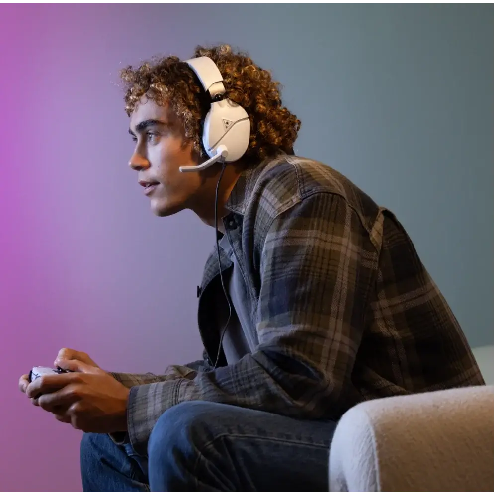 אוזניות גיימינג חוטיות TURTLE BEACH RECON 70 Multi-Platform לבן תמונה 4