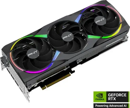 כרטיס מסך PNY GeForce RTX 5070 Ti 16GB Triple Fan Plus Models תמונה 2