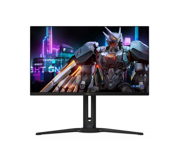 מסך גיימינג מסתובב GIGABYTE AORUS ''27 2K QD-OLED 0.03ms 360Hz HDR תמונה 2