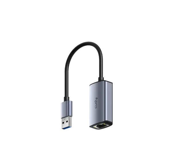 כרטיס רשת CUDY UE10A USB-A 3.0 TO RJ45 UP TO 1GB