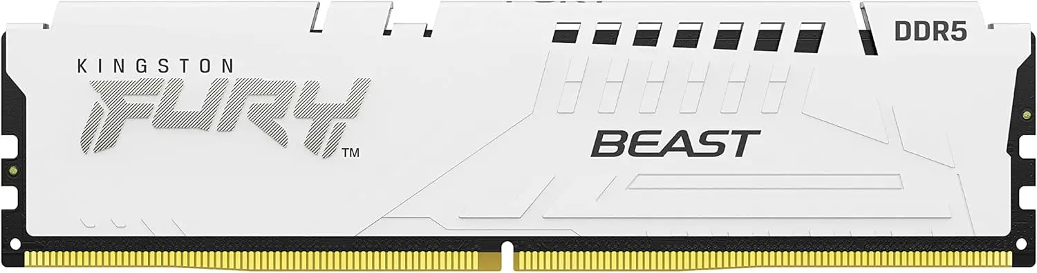 זיכרון ‏למחשב נייח 16GB 6000MT/s DDR5 CL36 DIMM FURY Beast EXPO לבן תמונה 2