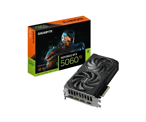 כרטיס מסך PNY GeForce RTX 5060Ti 8GB Dual Fan תמונה 4