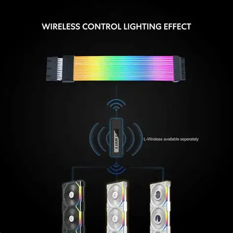 כבל מאריך אלחוטי Lian-Li Strimer Wireless 24P with Controller