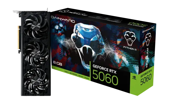 כרטיס מסך Gainward GeForce RTX 5060 Ghost