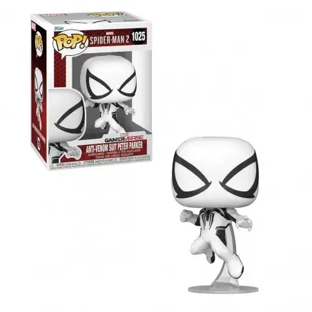 בובת פופ POP! 1025 SPIDERMAN 2 ANTI VENOM SUIT PETER PARKER