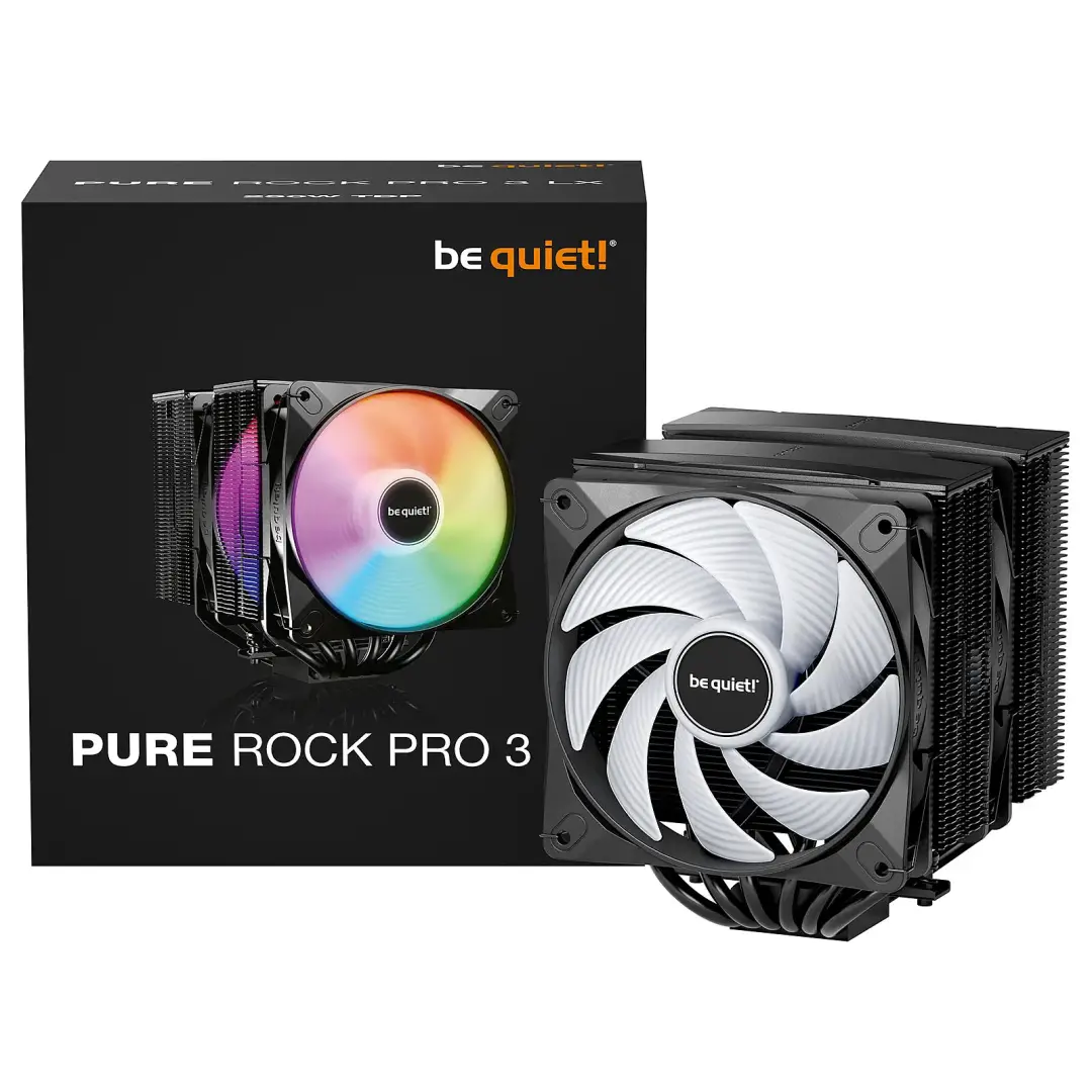 קירור למעבד be quiet! PURE ROCK PRO 3 LX Black