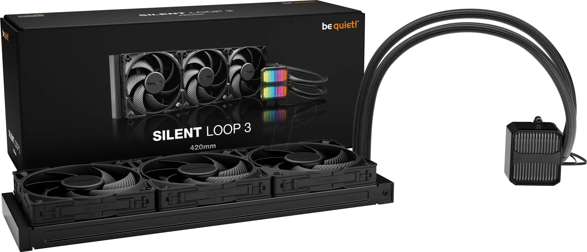 קירור למעבד be quiet! SILENT LOOP 3 420mm