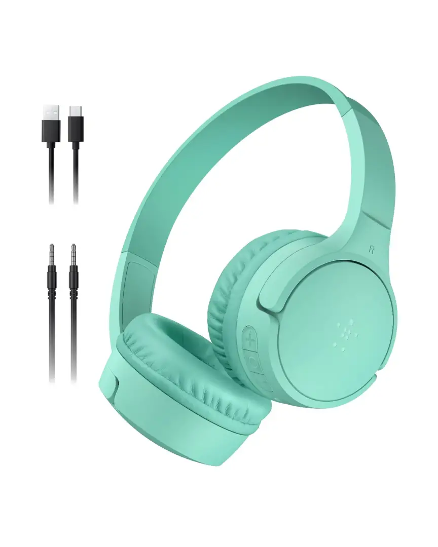 אוזניות אלחוטיות לילדים SOUNDFORM KIDS V3 TYPE-C מנטה