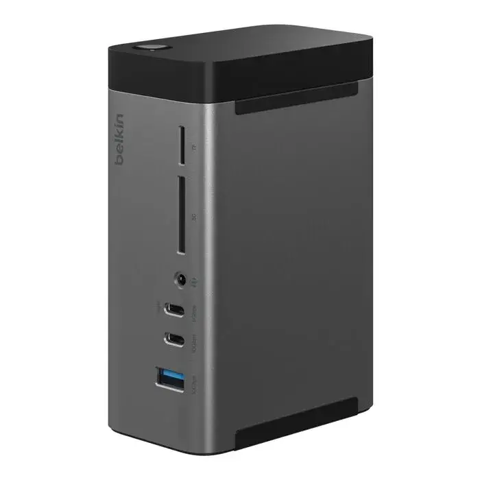 תחנת עגינה USB-C 11-IN-1 PRO GAN DOCK שחור