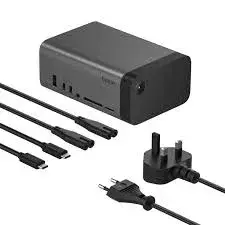 תחנת עגינה USB-C 11-IN-1 PRO GAN DOCK שחור תמונה 3
