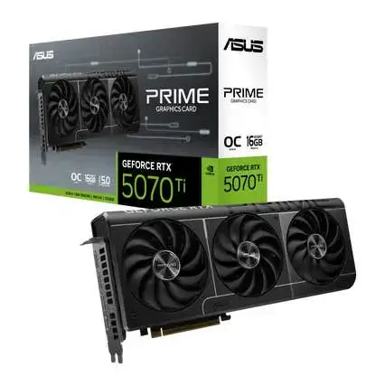 כרטיס מסך ASUS PRIME NVIDIA GeForce RTX 5070 Ti 16GB GDDR7