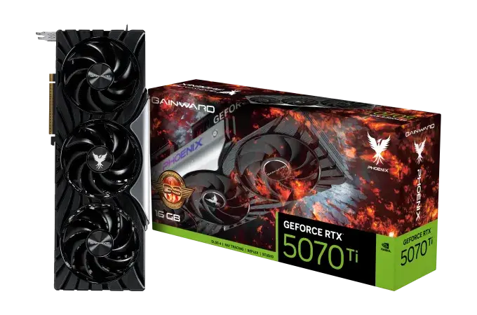 כרטיס מסך RTX5070Ti PHOENIX-S GS 16GB GDDR7